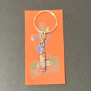 Willy Wonka Bar Keychain
